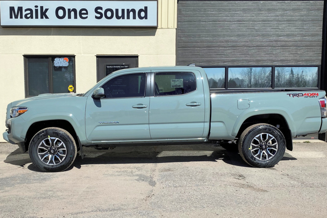 Toyota 2022 Tacoma with professional window tint in North Bay